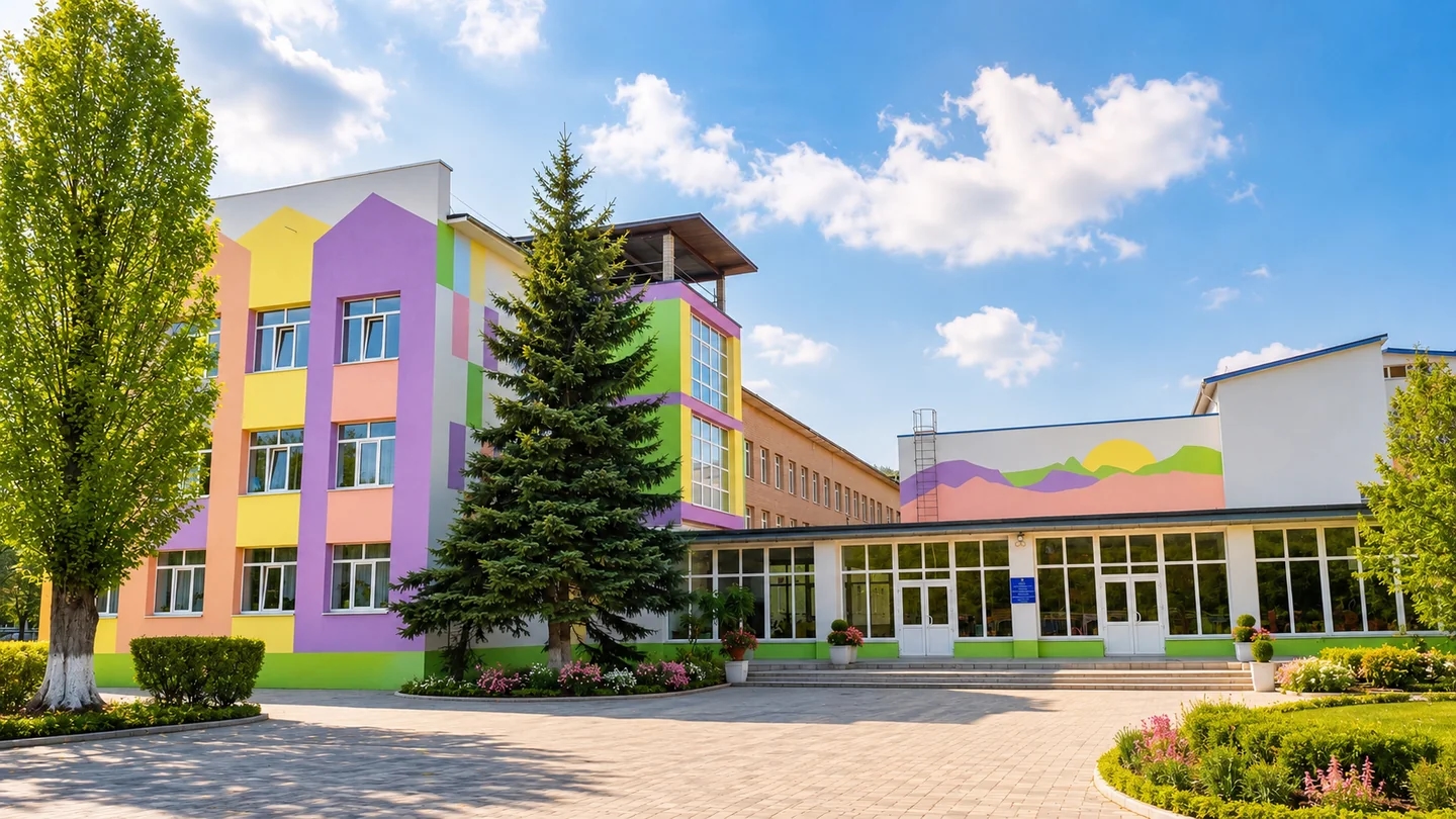 Будівля Академічного ліцею №1 у місті Українка